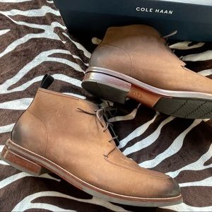Cole Haan Wagner Grand Apron Waterproof Chukka Boot Men's Size 12